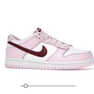 Nike Dunk Low Pink Foam Red White